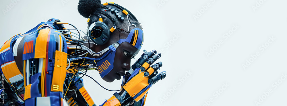 Humanoid artificial intelligenc or body machine learning development ...