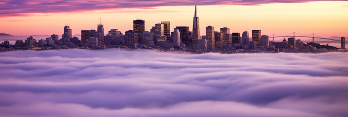 Wall Mural - City panoramic view