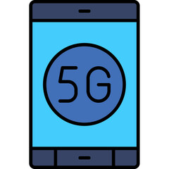 Sticker - 5g Icon