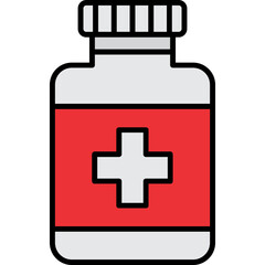 Sticker - Medicine Bottle Icon