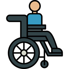 Sticker - Disabled Person Icon