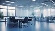 © Momo - modern business office interior with background blur