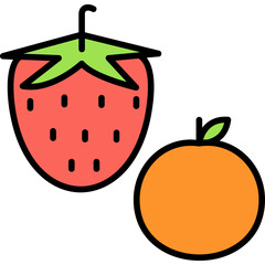 Sticker - Fruit Icon