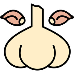 Poster - Garlic Icon