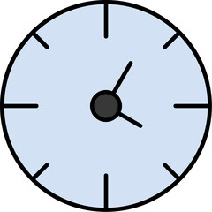 Poster - Clock Icon