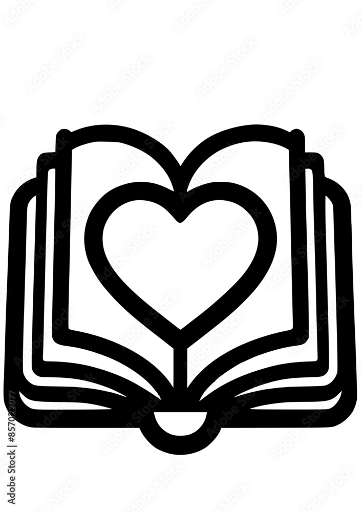 Book SVG, Reading SVG, Brain SVG, Heart SVG, Book Lover SVG, Text SVG ...