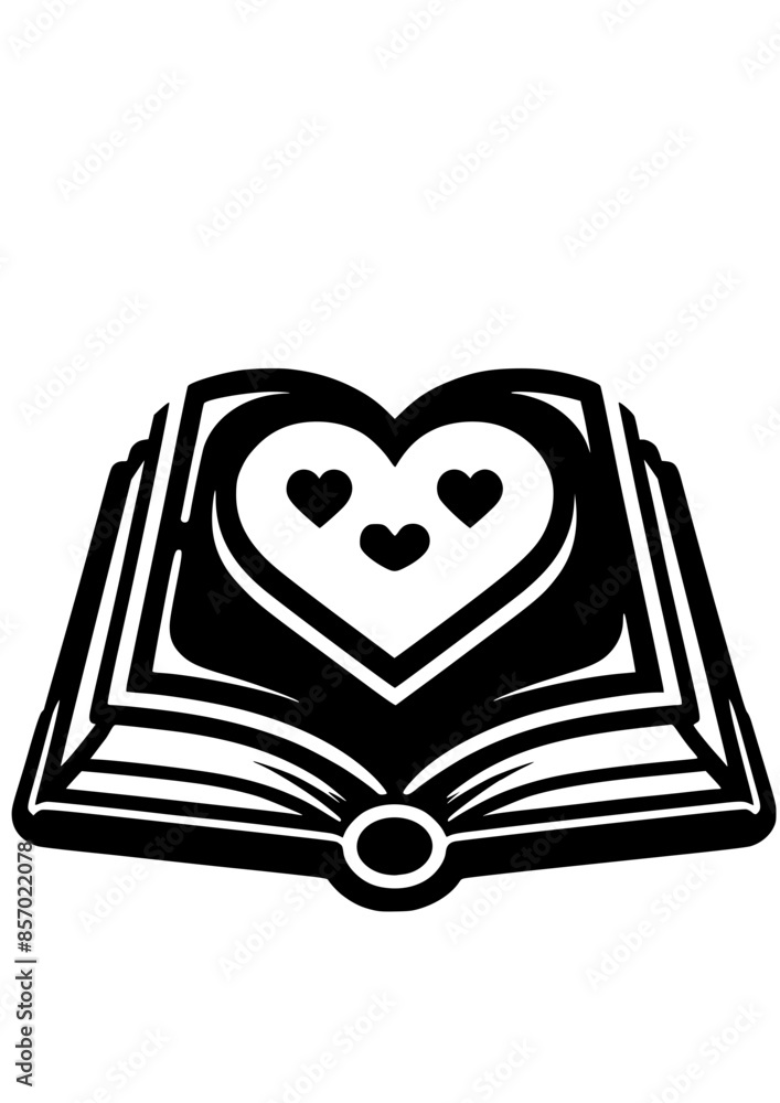 Book SVG, Reading SVG, Brain SVG, Heart SVG, Book Lover SVG, Text SVG ...