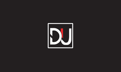 DU, UD, U, D Abstract Letters Logo Monogram