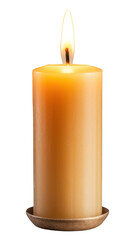 Wall Mural - PNG Candle white background spirituality illuminated