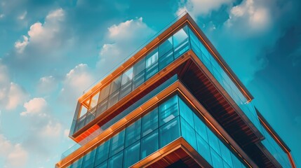 modern office building AI generated