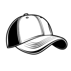 Wall Mural - Baseball Cap Side View