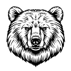 Sticker - Bear Head