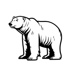 Wall Mural - Standing Polar Bear