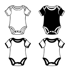 Wall Mural - Baby Rompers