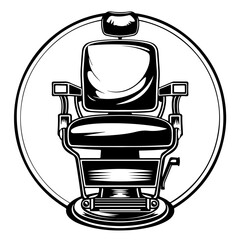 Wall Mural - Barber Chair