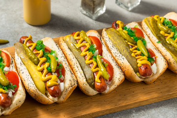 Poster - Chicago Style Hot Dogs