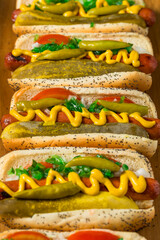 Poster - Chicago Style Hot Dogs