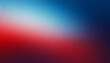 © Arthur - red blue gradient abstract background, grainy noise texture, backdrop for product presentation with copy space, patriotic banner for usa independence day, flag