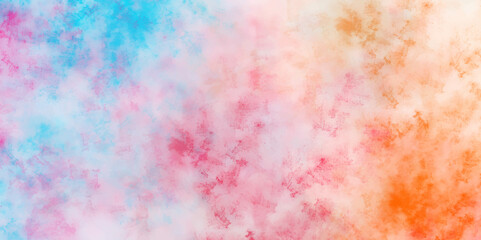Wall Mural - abstract pastel colors watercolor background. abstract multicolor with subtle rainbow colors soft pa