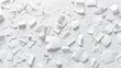 © Maksym - Abstract white textured shattered pieces on texture background