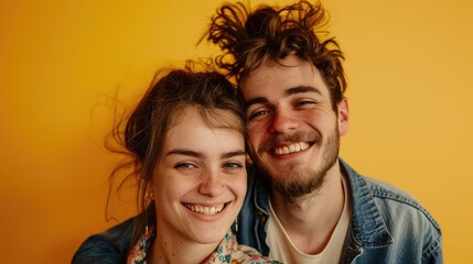 Poster - portrait of a couple