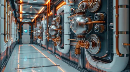 Poster - Technical systems, driven maintenance systems in a high tech industry reducing downtime and enhancing productivity. Generative AI.