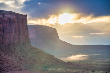 Sticker - Amazing view of Monument Valley Buttes in Arizona