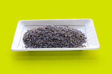 Wall Mural - Dried lavender buds for brewing a herbal tea