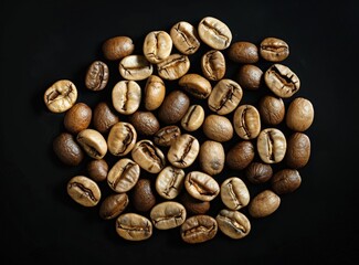 Coffee Beans, Freshly Ground and Roasted, for Espresso or Brewed Coffee