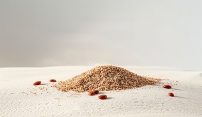 Wall Mural - Pure Grains: Natural Seed Mixture