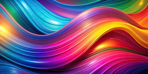 Wall Mural - Abstract background with vibrant colors and dynamic shapes , vibrant, abstract, background, colors, shapes, dynamic