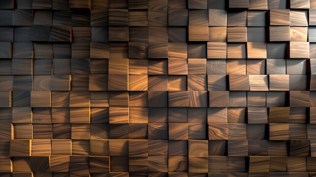 background of wall marquetry with textured walnut and olive, 16:9, banner, wallpaper