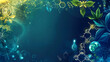 © Erika - fondo con espacio para copiar de un mundo de ciencia y medio ambiente descubrimientos e investigacion sobre la naturaleza y la ciencia