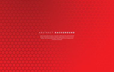 Wall Mural - modern red white abstract background template with shadow