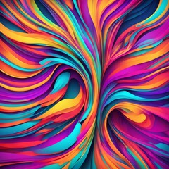 Wall Mural - abstract colorful background