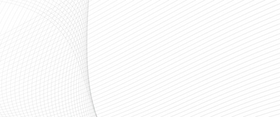 Wall Mural - vector abstract wavy lines on transparent background with wavy stripes of the pattern of black lines