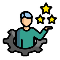 Sticker - Lean Leadership Icon