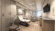 © BrilliantPixels - Medical consultation rooms: Patient consultation spaces in healthcare facilities.