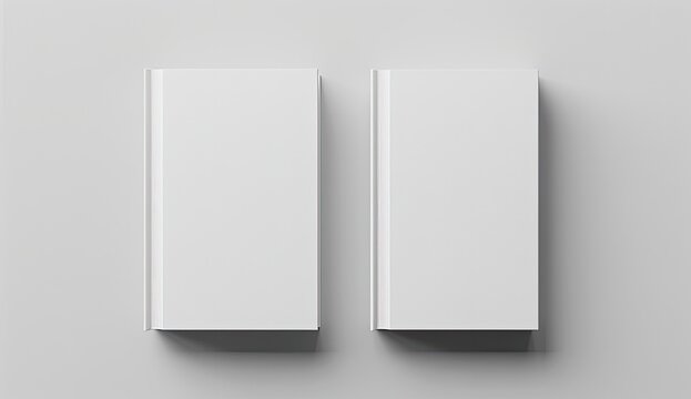 Three white cylinders next to each other on white surface