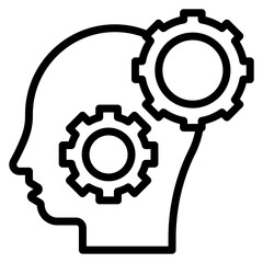 Poster - Cognitive Load icon vector image. Can be used for ADHD.