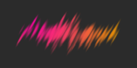 Wall Mural - abstract background with dynamic lines. vector illustration in flat minimalistic style