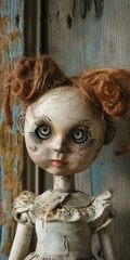 Sticker - Diverse Creepy Doll Figurines for Halloween