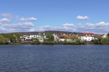 Canvas Print - Main bei Kleinostheim