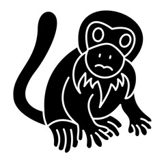 Sticker - Emperor Tamarin Icon