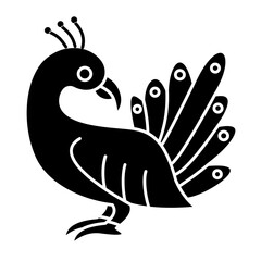 Sticker - Peacock Icon