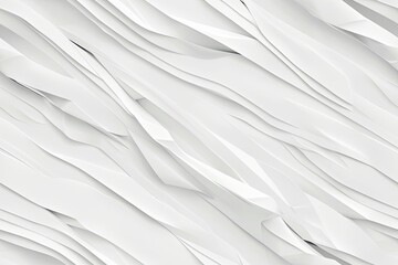 Wall Mural - White Minimalist Abstract Background created with Generative AI