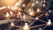© MD Media - Digital network, interconnected people on social media icons, symbolizing the growth in online community. business online networking system