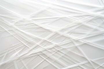 Wall Mural - White Minimalist Abstract Background created with Generative AI