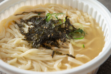 Canvas Print - kalguksu, (handmade) chopped noodles