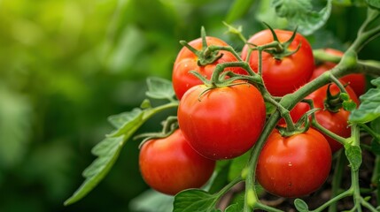 Sticker - The bunch of ripe tomatoes